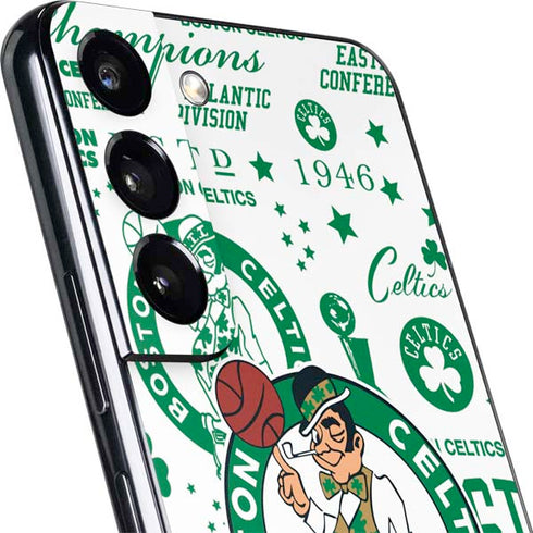 NBA Boston Celtics Historic Blast Galaxy S22 Plus Skin